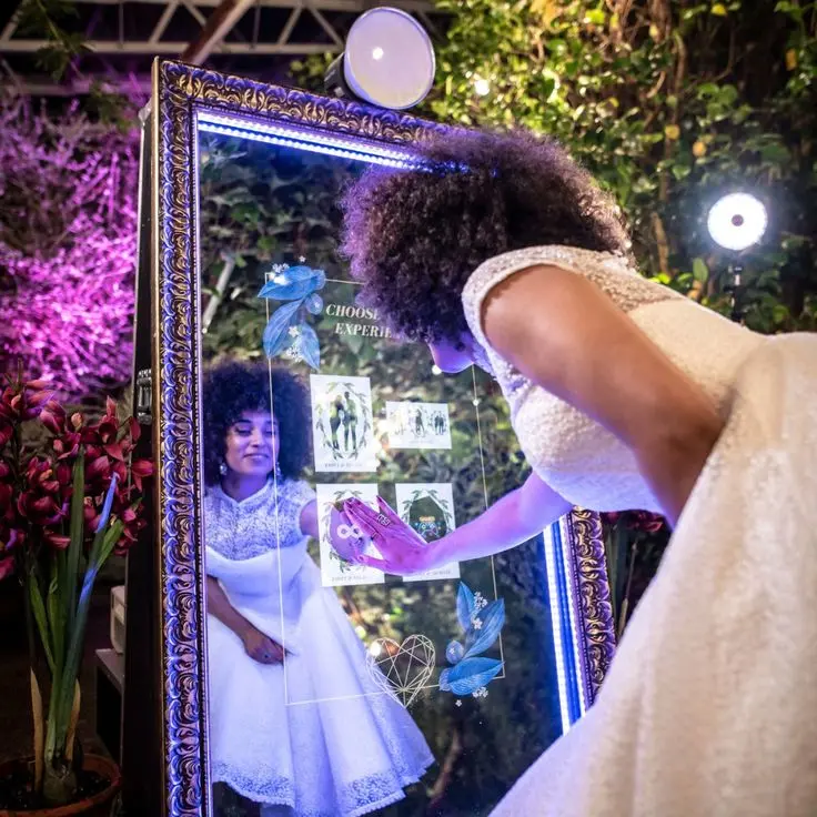 360 video photo booth rental at a Tampa corporate event